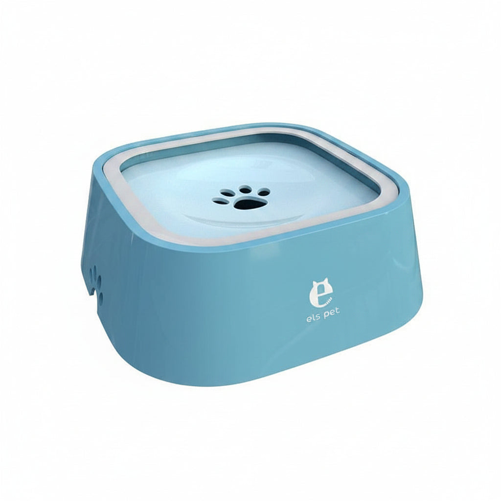 Dog Drinking Water Bowl with Floating Design - Non-Wetting, Non-Skid, Large Capacity